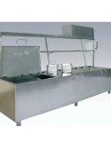 Cubas para marinar y enfriar pescado