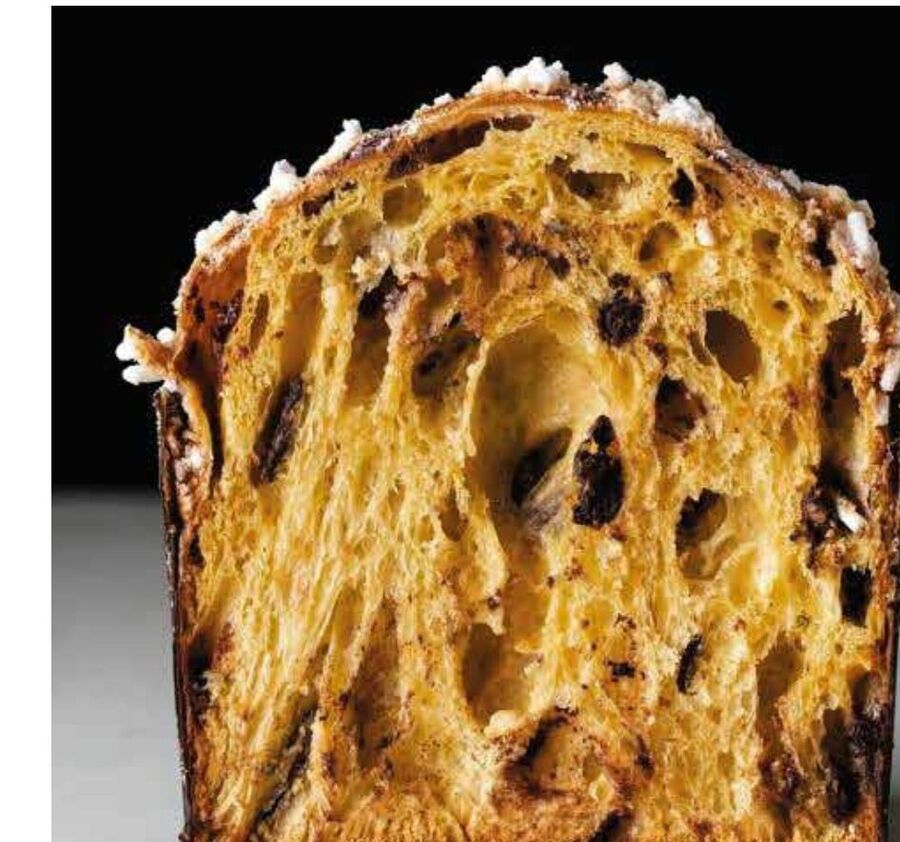Panettone artesano elaborado con amasadora de doble brazo