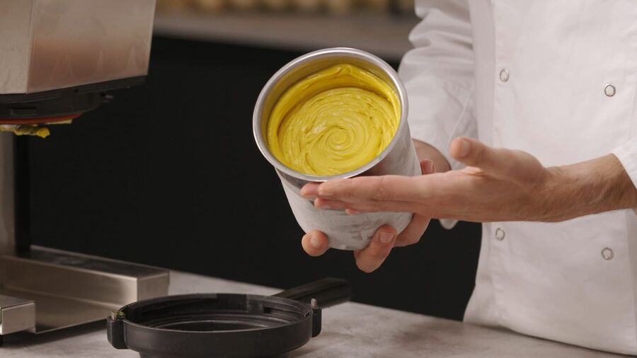 Helado recién mantecado con HotmixPRO Giaz