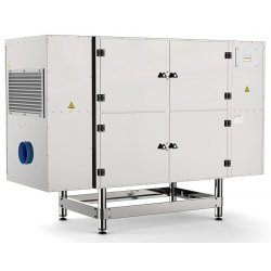 Deshidratador industrial BioMast Base Twin de 40 bandejas 70X50 de doble flujo y pantalla táctil programable