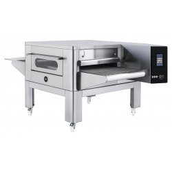 Horno de pizza de cinta o túnel eléctrico Prismafood C65 con pantalla táctil