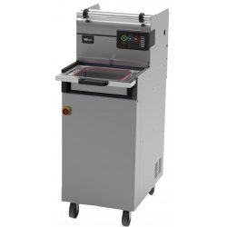 Termoselladora de barquetas con vacío VGA 43-25 Carrellata con gas alimentario