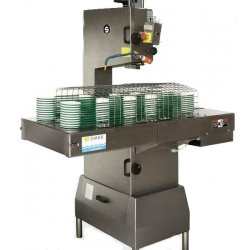 Máquina profesional de corte en dos mitades para productos congelados y pescado