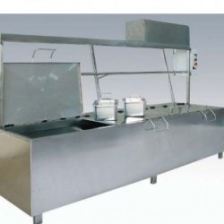 Cuba de escabechado profesional con refrigeración automática