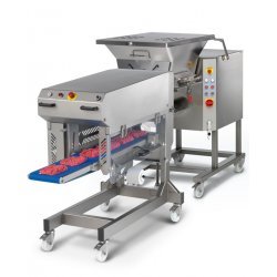 Picadora de carne automática profesional C/E 900 con mezclador y opción de elevador