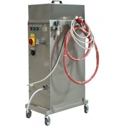 Rociadora de chocolate de alta capacidad 18kg con 2 pistolas dispensador automático