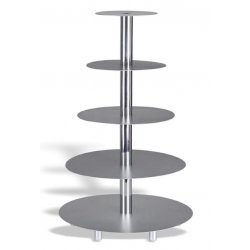 Expositor de tartas de aluminio