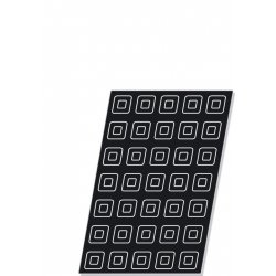 Molde Flexipan en forma de Savarins cuadrados