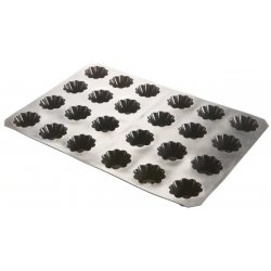 Molde de silicona de 60 x 40 centímetros en forma de Briochette de 7,9 centímetros