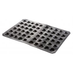 Molde de silicona de 60 x 40 centímetros en forma de Tartaletas de 5 centímetros