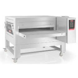 Horno de pizza de cinta o túnel Zanolli Synthesis 12/100 Touch ventilado eléctrico para pizza, pan, pastelería y gastronomía