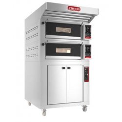 Horno eléctrico Zanolli Teorema Polis 2S MC18 para pizza, pan y pastelería