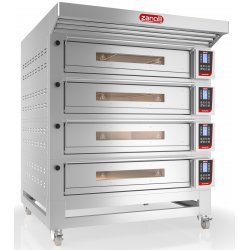 Horno eléctrico Zanolli Teorema Polis IOT 6 MC26 para pizza, pan y pastelería