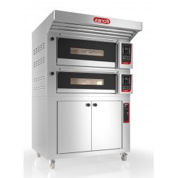 Horno eléctrico Zanolli Teorema Polis IOT 2 MC26 para pizza, pan y pastelería
