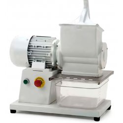 Ralladora de queso profesional con motor ventilado y protección térmica GGT de 2 HP.