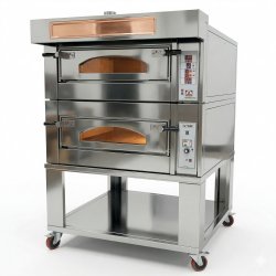 Horno Izzo B2T para pizza en bandejas de 2 pisos