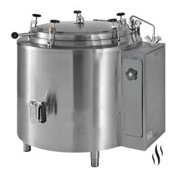 Marmita a vapor indirecta con autoclave de 490 Litros SCPIA-500VA