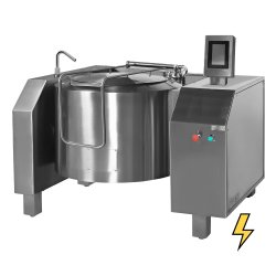 Supermix basculante eléctrica de alta de presión de 400 litros SPEM-400E TouchScreen