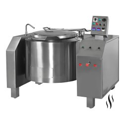 Marmita basculante a vapor indirecta de 1000 Litros PVIM-1000