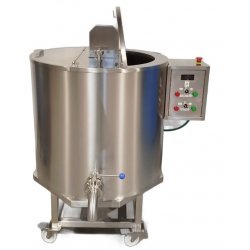 Mini pasteurizador para leche y quesos 200L con rascador de pared Scovali SCPAMS